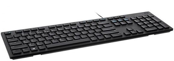 Клавiатура Dell Multimedia Keyboard-KB216 Ukrainian (QWERTY) - Black