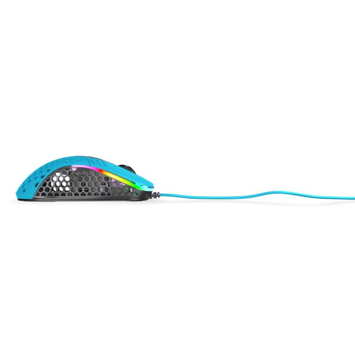 Mouse Xtrfy M4, USB-A, RGB, Miami Blue