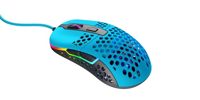Mouse Xtrfy M42, USB-A, RGB, Miami Blue