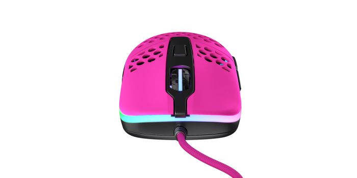 Mouse Xtrfy M42, USB-A, RGB, Рожевий