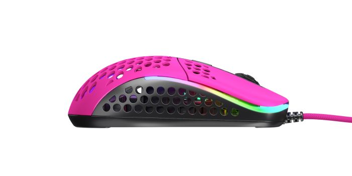 Mouse Xtrfy M42, USB-A, RGB, Рожевий