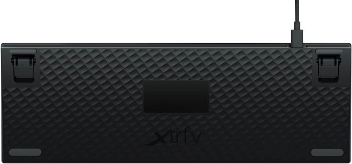 Клавіатура механічна Xtrfy K5 68Key, Kailh Red, USB-A, EN/UA, Hot-swap, RGB, Чорний