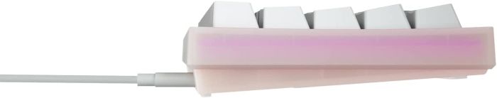 Клавіатура механічна Xtrfy K5 68Key, Kailh Red, USB-A, EN/UA, Hot-swap, RGB, біла