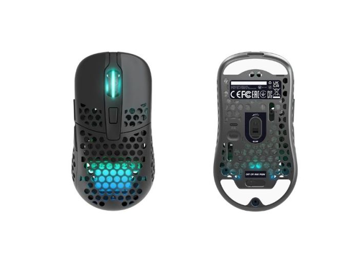 Мышь Xtrfy M42, WL/USB-A, RGB, Чорний