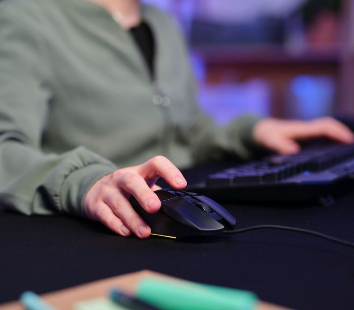 Mouse Trust GXT 109 FELOX, RGB, USB-A, Чорний