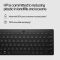 HP Keyboard membrane 350, Compact Multi-Device 78key, BT, EN/UK, black