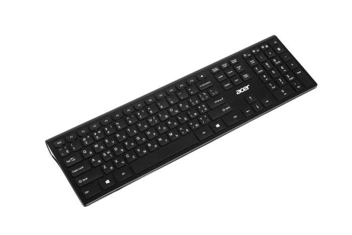 Клавіатура мембранна Acer OKR020, 109key, WL, EN/UKR/RU,чорний