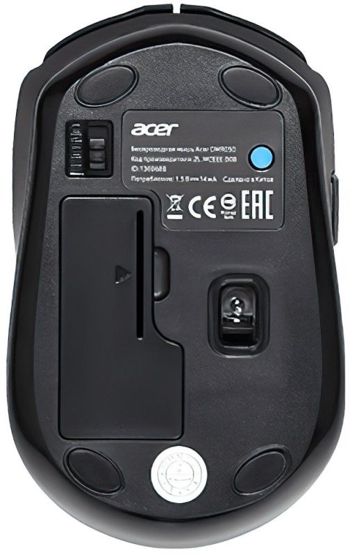 Мышь Acer OMR050, WL/BT, чёрный
