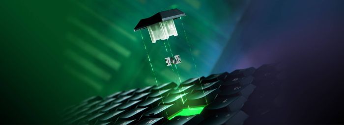 Клавіатура механічна Razer Ornata V3 TKL 84key, Mecha-Membrane Switch, USB-A, EN/UK, RGB, чорний