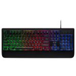 Клавіатура мембранна 2E GAMING KG325 104key, USB-A, EN/UA/RU, LED, чорний