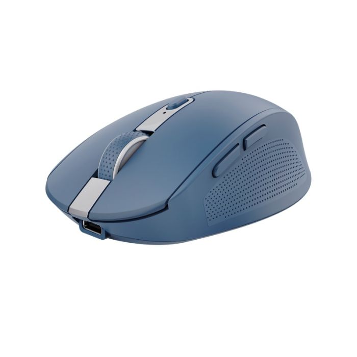 Mouse Trust OZZA compact, BT/WL/USB-A, blue