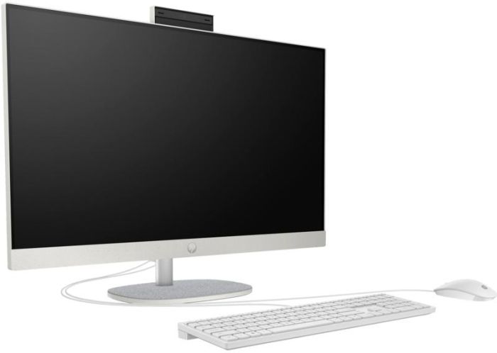 ПК Моноблок HP All-in-One 27" FHD IPS AG, AMD R7-7730U, 16GB, F512GB, UMA, WiFi, кл+м, DOS, белый