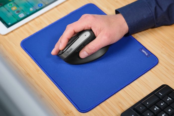 Миша Trust Bayo + Ergonomic, BT/WL/USB-A, чорний