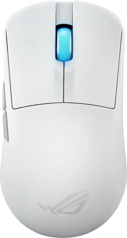 Миша ASUS ROG Harpe Ace Mini, USB-A/WL/BT, білий