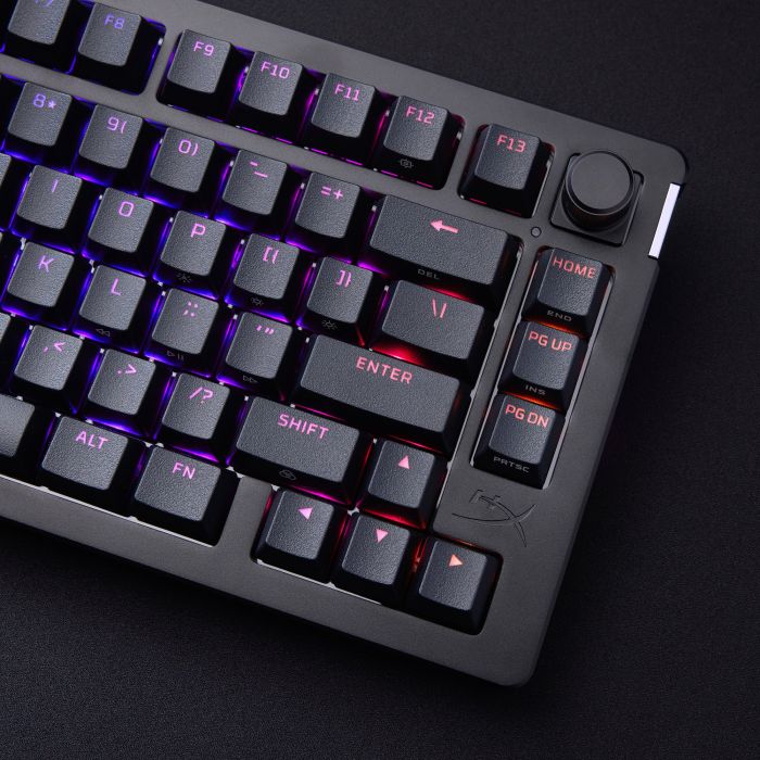 Клавиатура механическая HyperX Alloy Rise 75key, Red, USB-A, EN/UA, RGB, черный