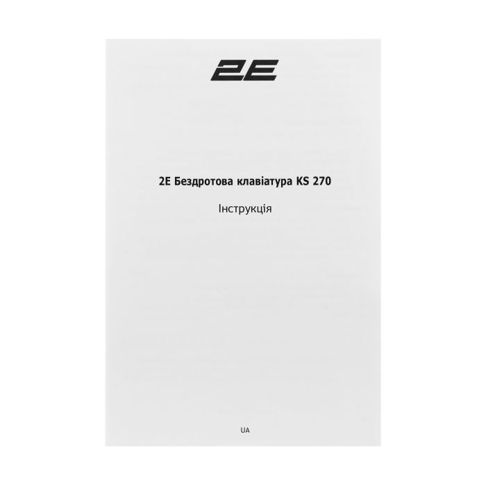 Клавіатура ножнична 2E KS270 109key, WL/BT, EN/UK, сріблясто-білий