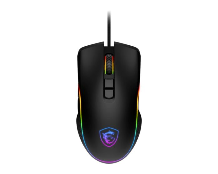 MSI Gaming Mouse FORGE GM300, RGB, USB-A, black