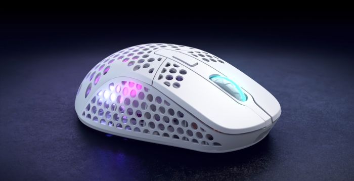 Mouse Xtrfy M4, WL/USB-A, RGB, white