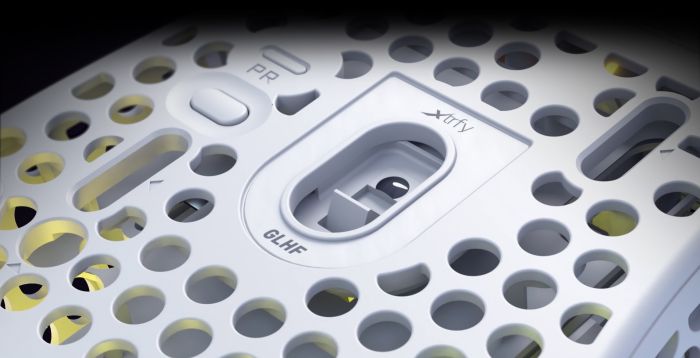 Mouse Xtrfy M4, WL/USB-A, RGB, white