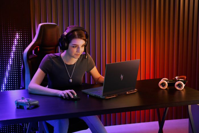 Ноутбук Acer Nitro 14 AN14-41 14.5" WQXGA IPS, AMD R7-8845HS, 32GB, F1TB, NVD4060-8, Lin, чорний