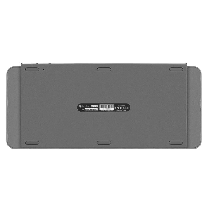 Клавіатура мембрана Keychron B1 Pro, USB/WL/BT, space gray