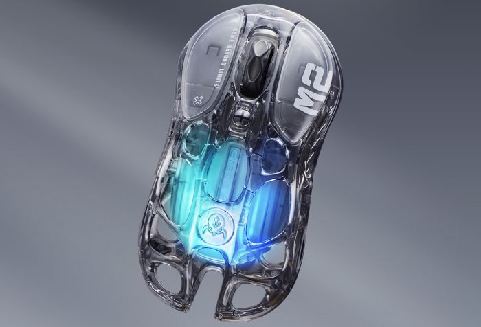 Мышь GravaStar Mercury M2, BT/WL/USB-A, RGB, черный