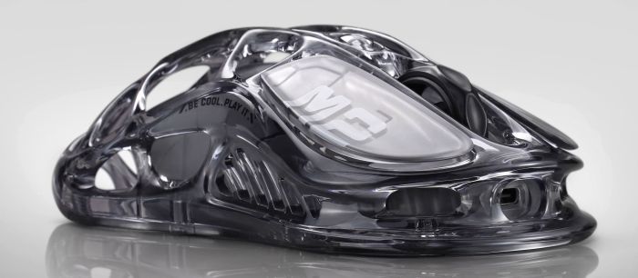 Мышь GravaStar Mercury M2, BT/WL/USB-A, RGB, черный