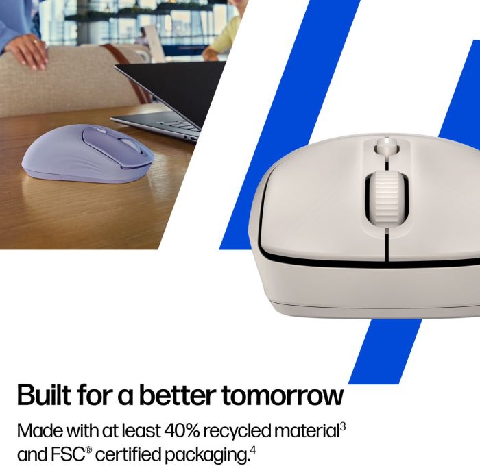 Миша HP 400 Quiet, WL/BT, maple