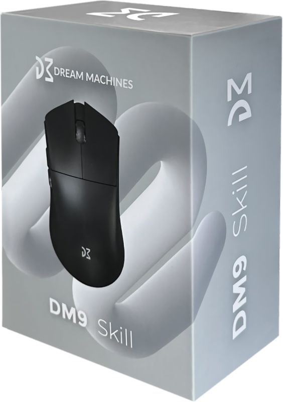 Миша ігрова Dream Machines DM9 Skill Black