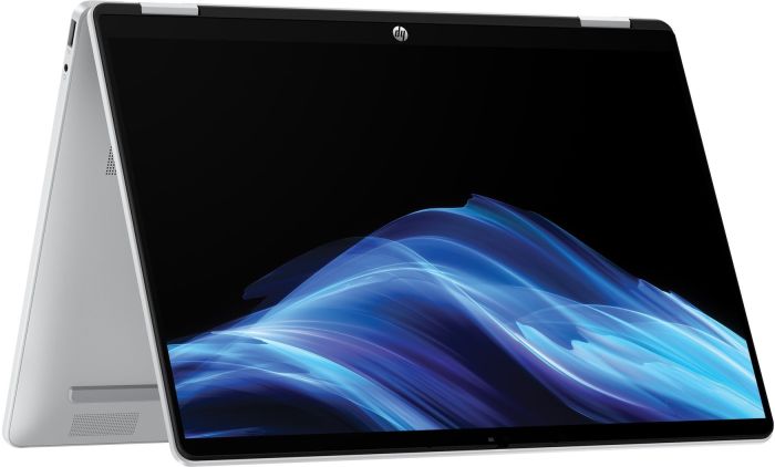 Ноутбук HP OmniBook 5 Flip x360 14" WUXGA IPS Touch, Intel 3-100U, 8GB, F512GB, UMA, DOS, сріблястий