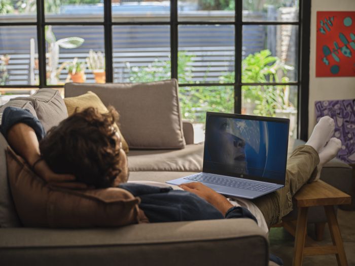 HP Notebook OmniBook 5 16-af1011ua 16" WUXGA IPS AG, Intel U7-255U, 24GB, F1TB, UMA, DOS, блакитний