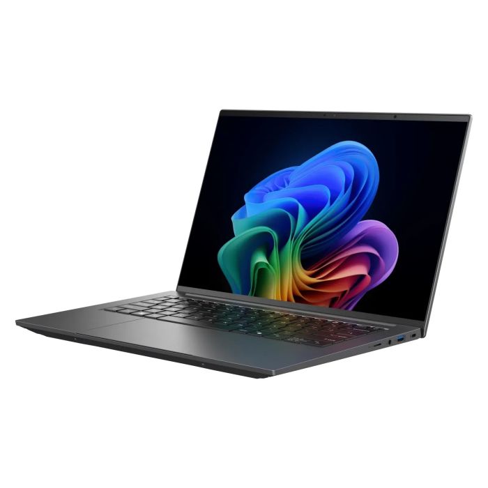 Ноутбук Acer Swift X 14 SFX14-61G 14.5" 2.8K OLED, AMD R7-350, 32GB, F1TB, NVD5060-8, Win11, сірий