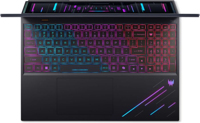 Ноутбук Acer Predator Helios 16 PH16-73 16" OLED, Intel U9-275HX, 32GB, F1TB, NVD5070Ti-12, Lin, черный