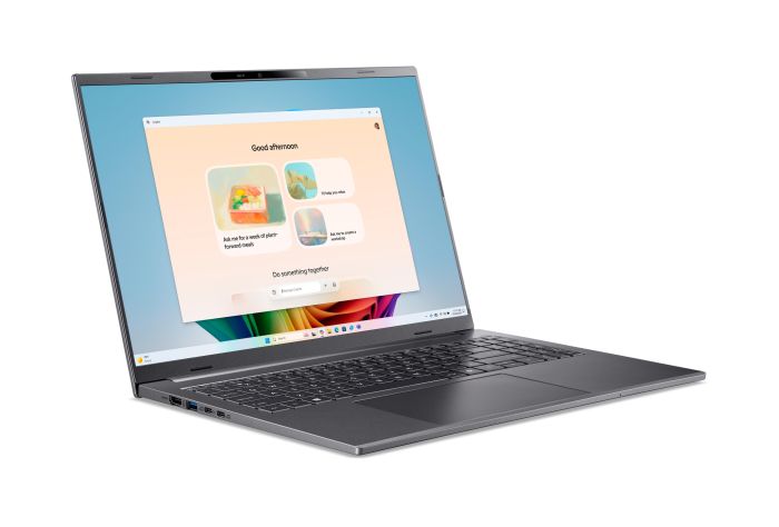 Ноутбук Acer Swift X 14 SFX14-73G 14.5" 2.8K OLED, Intel U9-285H, 32GB, F2TB, NVD5070-8, Win11, серый