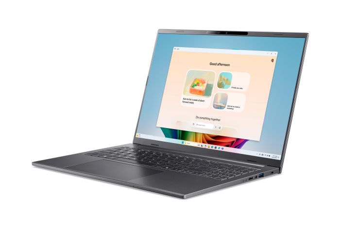 Ноутбук Acer Swift X 14 SFX14-73G 14.5" 2.8K OLED, Intel U9-285H, 32GB, F2TB, NVD5070-8, Win11, серый