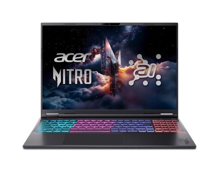 Ноутбук Acer Nitro 16S AN16S-61 16" WQXGA IPS, AMD R9-365, 32GB, F2TB, NVD5070-8, Lin, чорний