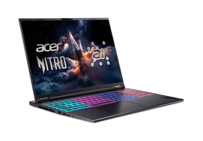 Ноутбук Acer Nitro 16S AN16S-61 16" WQXGA IPS, AMD R7-350, 32GB, F1TB, NVD5070Ti-12, Lin, чорний