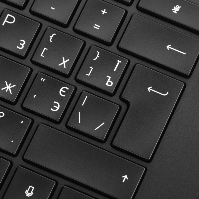 Клавіатура мембранна HP 450 Programmable, 108key, WL, EN/UK, чорний