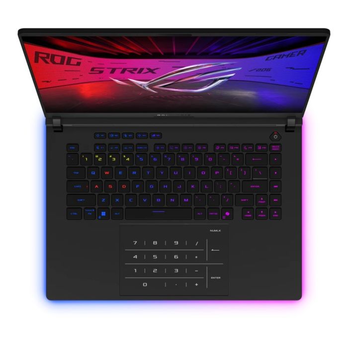 Ноутбук ASUS ROG Strix SCAR 16 G635LX-RW082X 16" 2.5K mLED, Intel Ultra 9 275HX, 32GB, F1+1TB, NVD5090-24, Win11P, Чорний