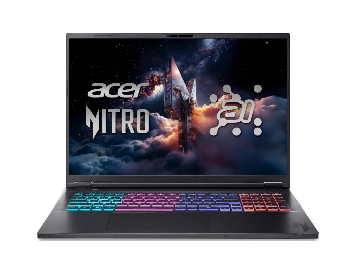 Acer Notebook Nitro 18 AN18-61 18" WQXGA IPS, AMD R7-350, 32GB, F1TB, NVD5070Ti-12, Lin, black
