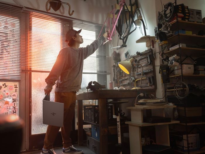 Ноутбук HP OmniBook X Flip x360 16-ar0004ua 16" WUXGA IPS Touch, AMD AI 5 340, 16GB, F512GB, UMA, Win11, сірий