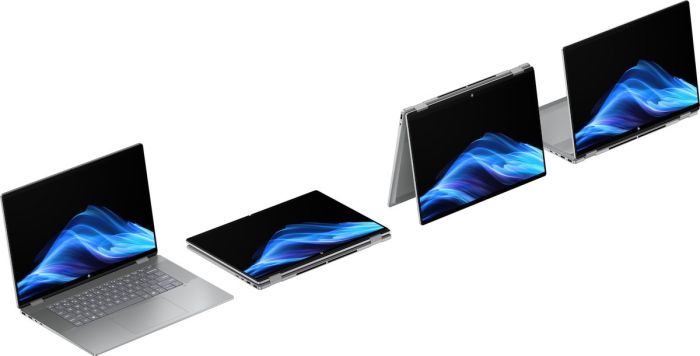 Ноутбук HP OmniBook X Flip x360 16-ar0001ua 16" WUXGA IPS Touch, AMD AI 7 350, 24GB, F1TB, UMA, Win11, сірий