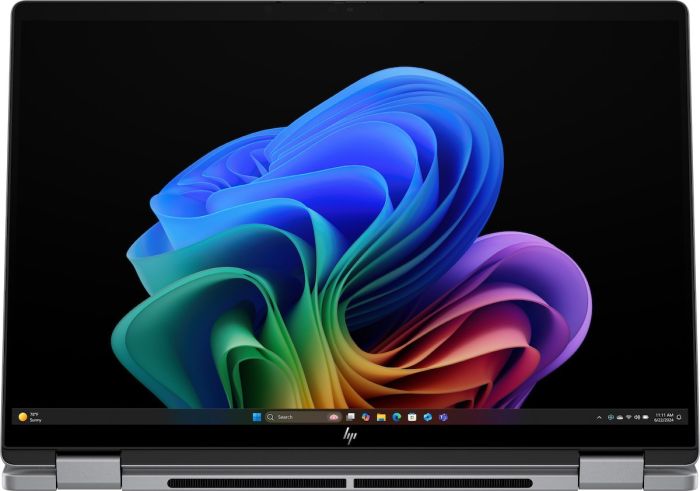 Ноутбук HP OmniBook X Flip x360 14-fk0000ua 14" 3K OLED Touch, AMD AI 7 350, 32GB, F1TB, UMA, Win11, сірий