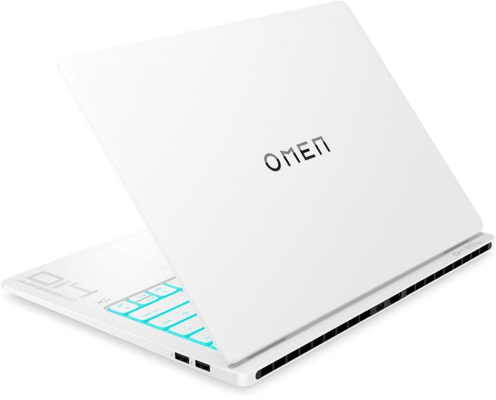 Ноутбук HP OMEN Transcend 14-fb1001ua 14" 3K OLED, Intel U9-285H, 64GB, F2TB, NVD5070-8, Win11, білий