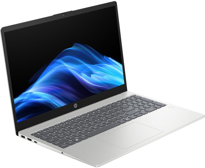 Ноутбук HP 15-fd2020ua 15.6" FHD IPS AG, Intel U7-255U, 16GB, F512GB, UMA, DOS, серебристый