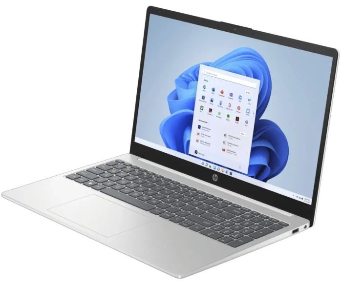 Ноутбук HP 15-fd0191ua 15.6" FHD IPS AG, Intel 5-120U, 16GB, F512GB, UMA, DOS, белый
