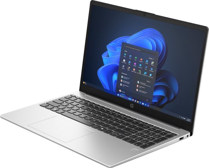 Ноутбук HP 250R-G10 15.6" FHD IPS AG, Intel 5-120U, 16GB, F1TB, UMA, DOS, серебристый