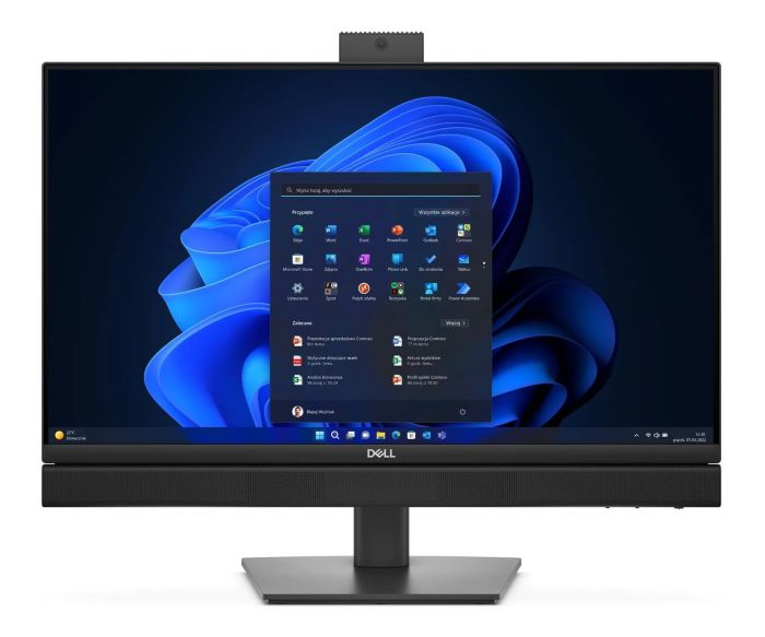 Комп'ютер персональний моноблок Dell Pro AiO 23.8" FHD IPS AG, Intel U5-235T, 16GB, F512GB, UMA, WiFi, кл+м, Win11P