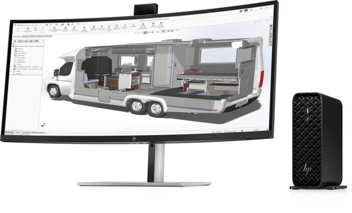 Рабочая станция HP Z2 Mini G1i, Intel U7-265, 16GB, F512GB, NVD A1000-8, WiFi, кл+м, Win11P