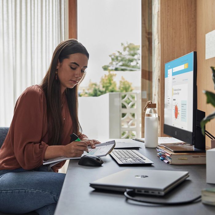 HP AiO ProOne 440-G9 23.8" FHD IPS AG, Intel i5-14500, 16GB, F512GB, UMA, WiFi, 3y, Win11P, black